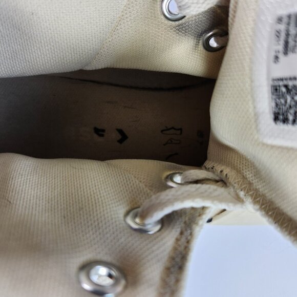 Converse All Star Chuck Taylor Mens 10 1/2 Hi Constructs White Sneakers - Picture 4 of 16